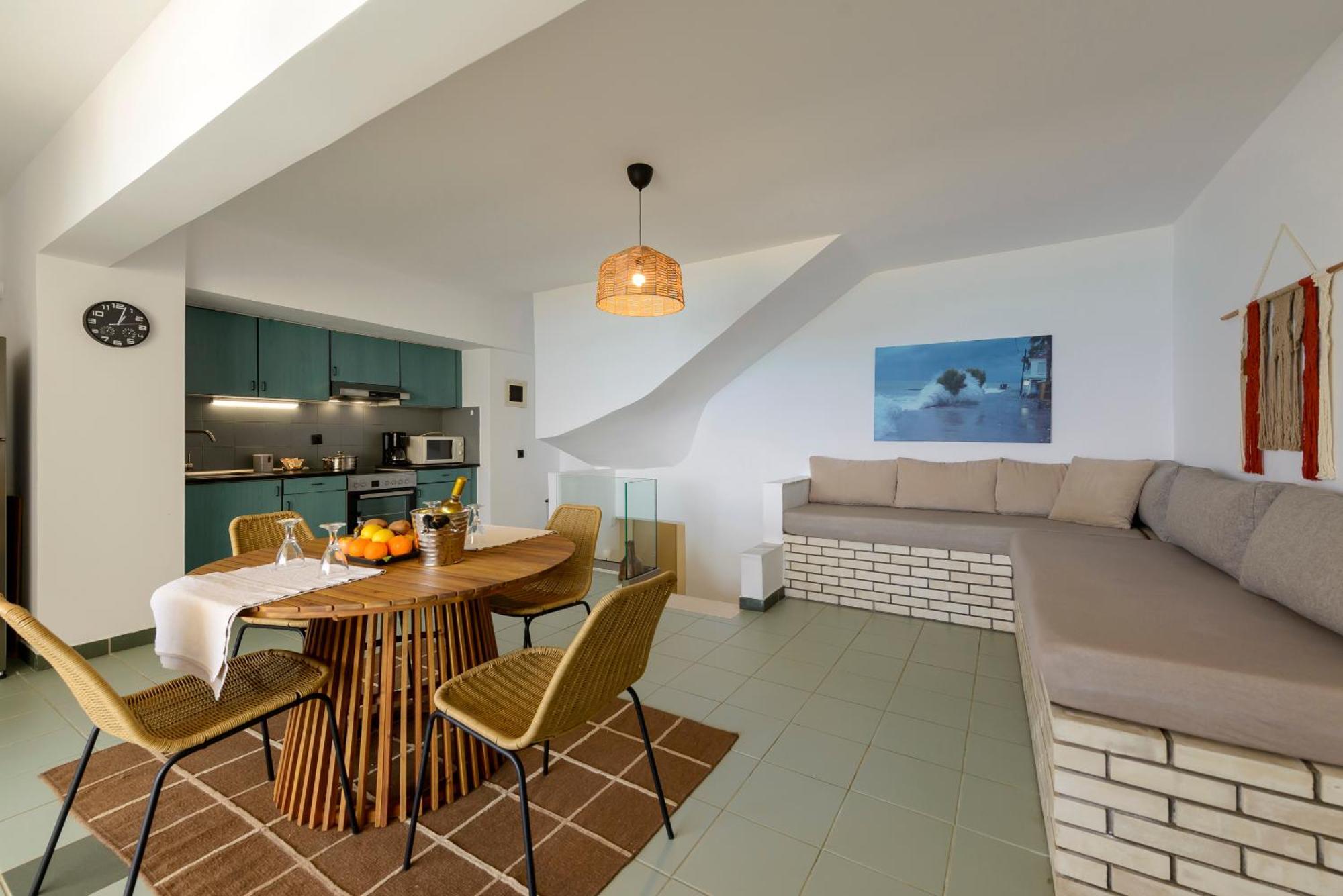 Agali 2 Maizonette Front Of The Sea Apartment Akrogiali Exterior photo